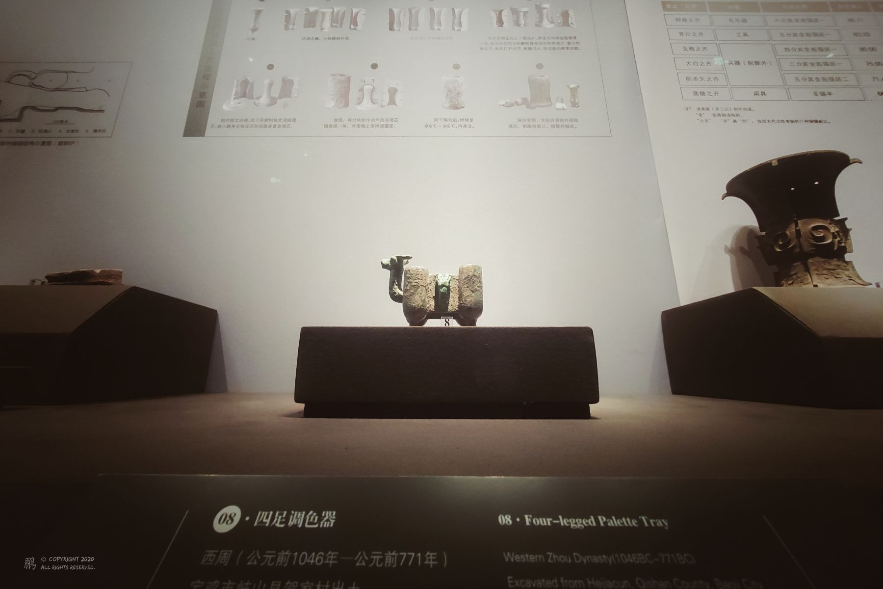 2020/1/12 | 西安 · 陕西历史博物馆 | 相比西周人，我掌握的调色显然过于肤浅
